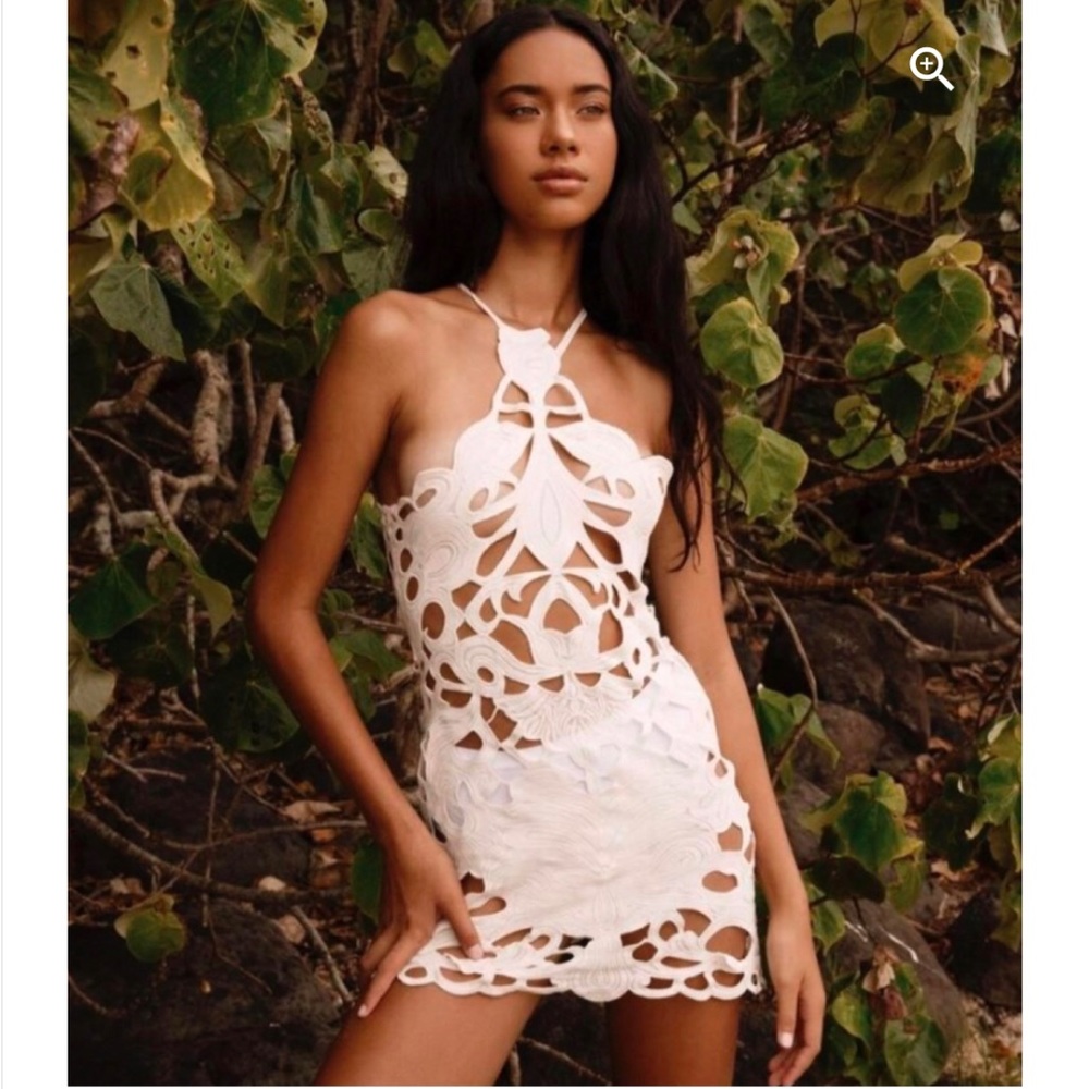 New with tags - white Ezili dress/swim suit cover up